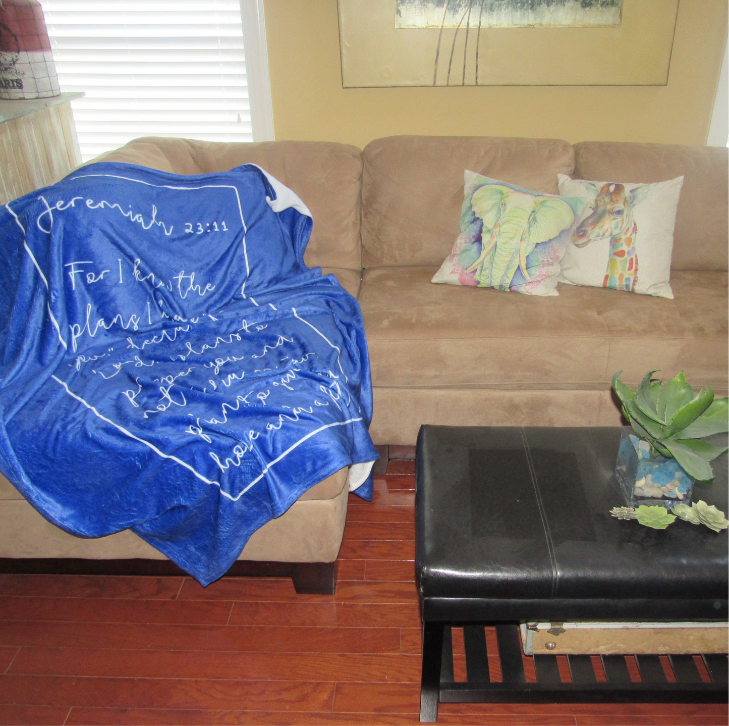 Holiday Custom Scripture Blankets